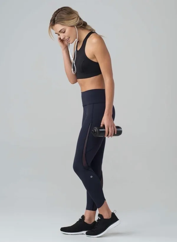 Lululemon Pace Perfect 7/8 Tight (25") Midnight Navy 4 - Image 8