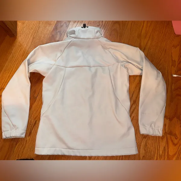 🌸 Columbia Light Gray Full-Zip Softshell Jacket - Image 4