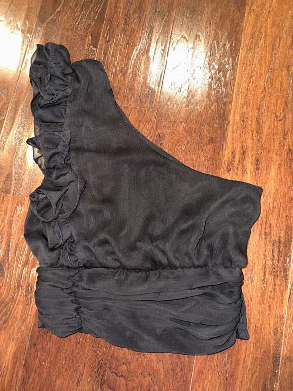 DO+BE one Shoulder Ruffle Top - Image 2