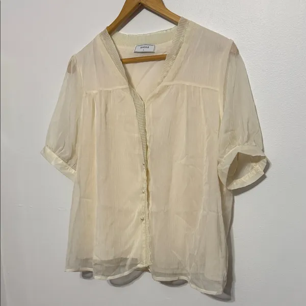 Rihoas Cream Pearl Button - Image 9