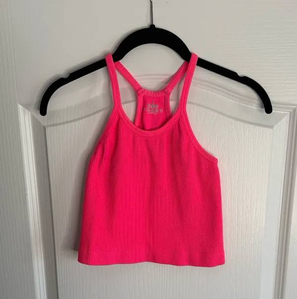 Pink Athletic Sports Top Small - Image 2
