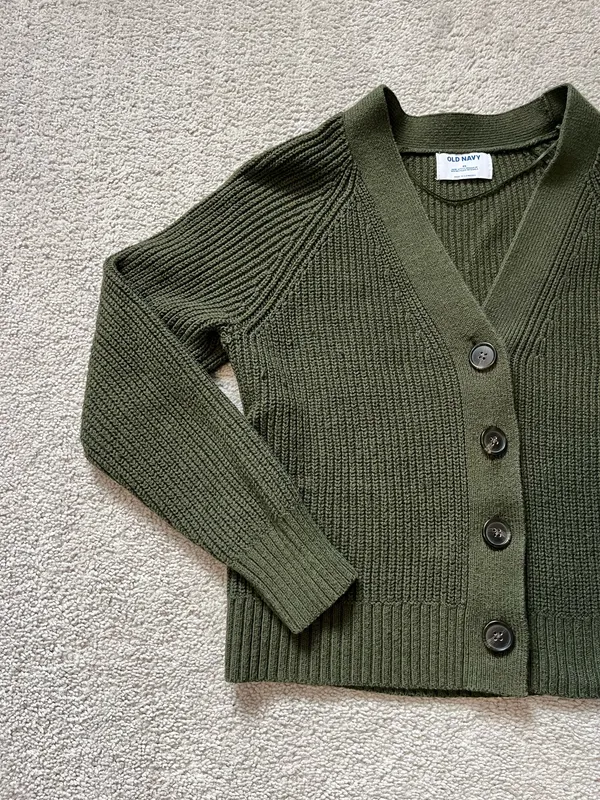 Old Navy Green Cardigan - Image 3