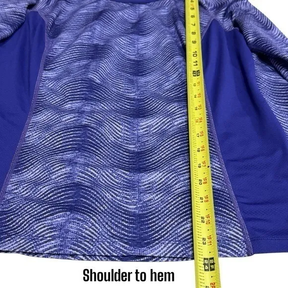 REI Purple Reflective Athletic Long Sleeve Hiking Camping Outdoors Comfort S - Image 10