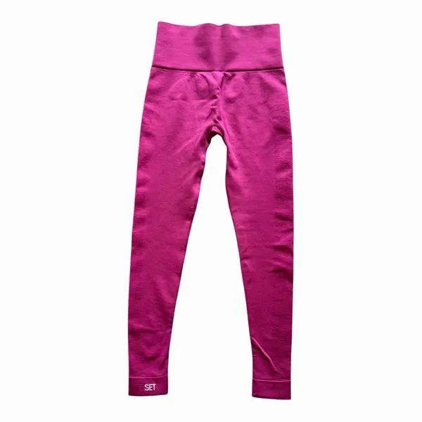 SET Active SculptFlex Leggings Wildberry High Rise Seamless Compression NWOT SM - Image 5