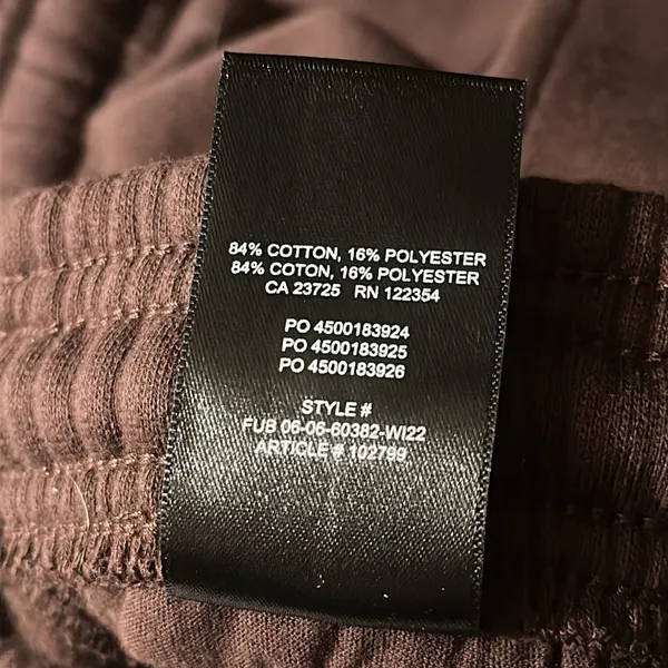 TNA: The Constant Brown Joggers Size XS - Image 5