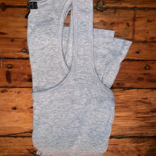 Forever 21 Gray Tank Top - Image 2