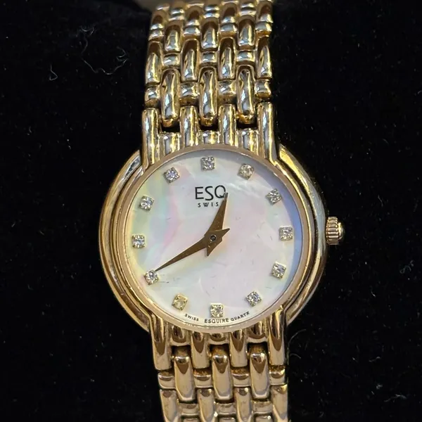 ESQ Gold Quartz Watch - Image 2