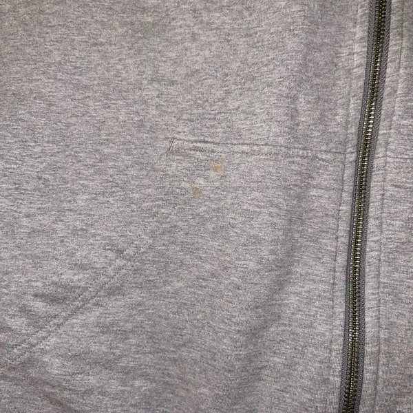 Patagonia Heather Gray Zip-Up Jacket Size Medium AS IS - Image 6