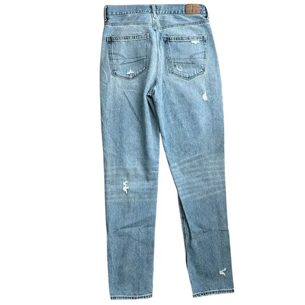 American Eagle Outfitters Light Blue Mom Jeans 4 Long - Image 10