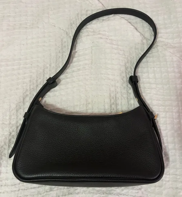 Kate Spade Black Leather Shoulder Bag - Image 4