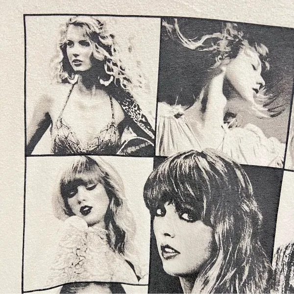 Taylor Swift Graphic Cream Tee - Image 5