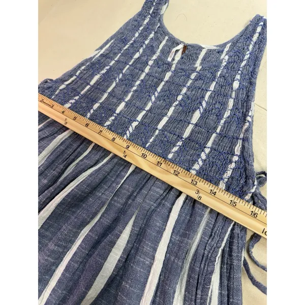 Free People Top Open Side Obi Posey Smock Top Sz S Boho Hippie Trendy Teen (f13) - Image 6