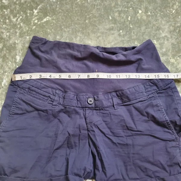 H&M‎ Maternity Navy Shorts - Image 5