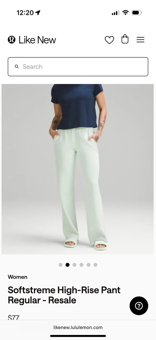Lululemon Softstreme High-Rise Pant Regular  - Image 5