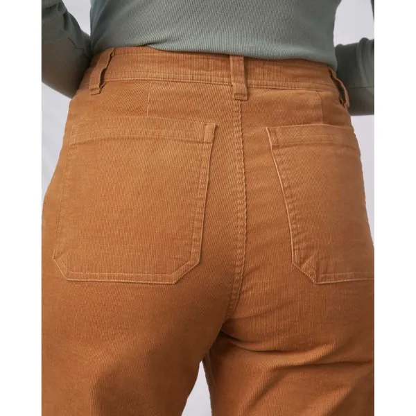 United‎ By Blue Organic Corduroy Wide Leg Pant Tan High Rise Gorpcore Size 28 - Image 2