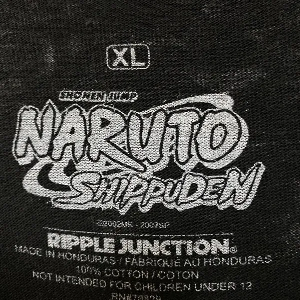 Naruto Chibi Style Mineral Wash Anime Tshirt size Extra Larg - Image 4