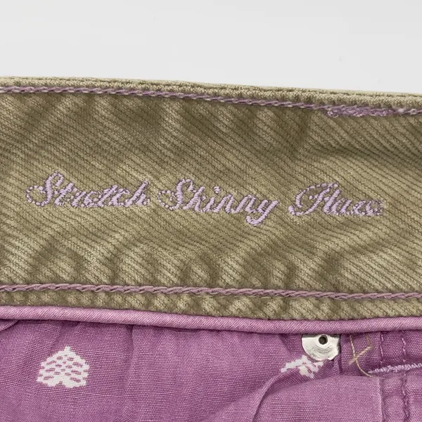 Y2K American Eagle Corduroy Pants Women 8‎ Low Rise Stretch Flare Indie Boho - Image 10