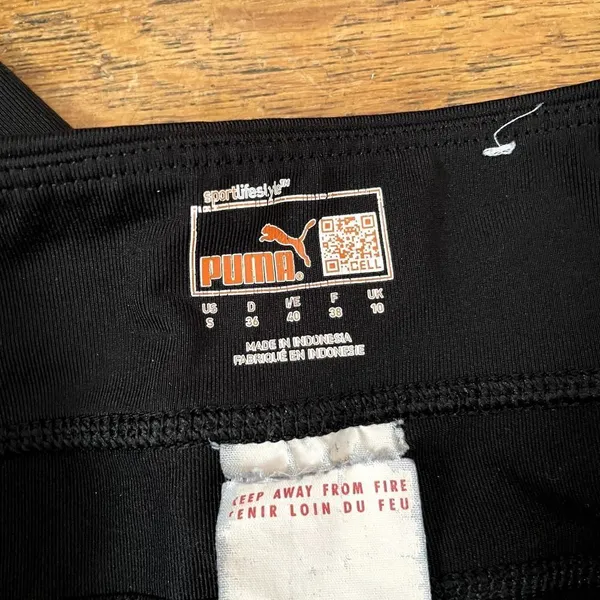 Puma‎ black leggings lightewight drycell athletic leisure pants workout comfort - Image 3