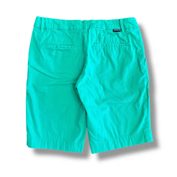 Patagonia Women’s‎ Shorts 0 Green Organic Cotton Blend Bermuda Casual Summer - Image 7