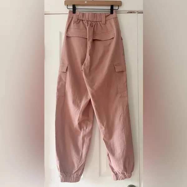 BDG Pink Cargo Jogger Pants Size Small Excellent Condition Urban‎ Outfitters - Image 2