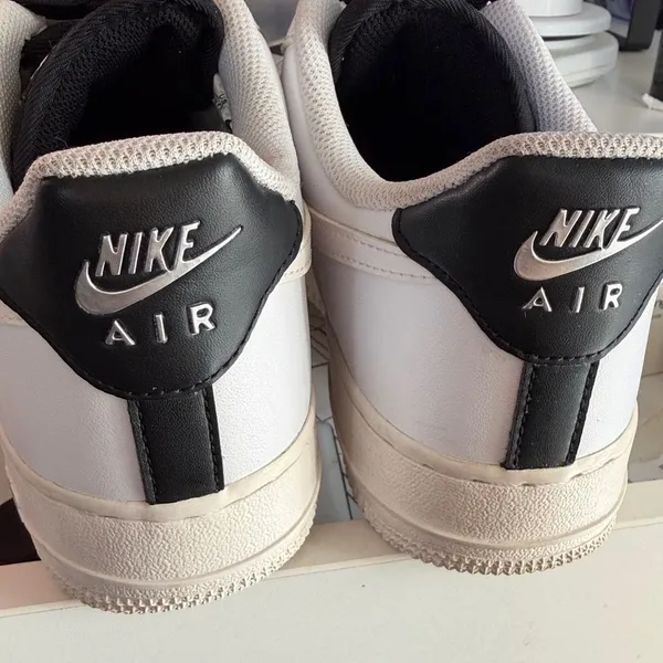 Nike Air Force 1 Low '07 PRM white black sneakers shoes mens 7.5 women’s 9 - Image 13