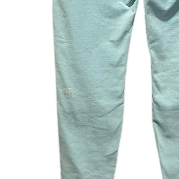 Alo Yoga Airbrush Winter Warm‎ High-Waist Nocturne Legging - Chalk Blue Size M - Image 13