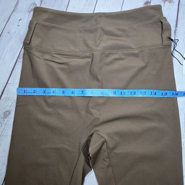 Girlfriend Collective High Rise Compression Leggings Deep Earth Brown‎ Large NWT - Image 8