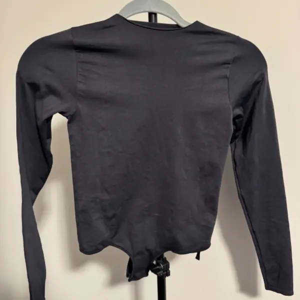 Skims Essential Mock Neck Long Sleeve Bodysuit - Image 4