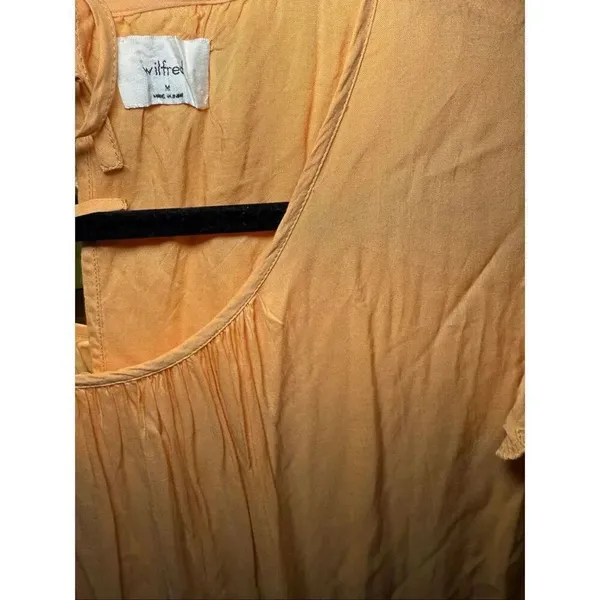Aritzia Wilfred sidonie apricot peach dress Medium - Image 5