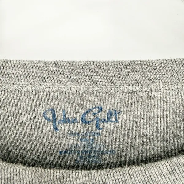 Brandy Melville John Galt Georgetown Long Sleeve Tee‎ Women's One Size Grey Campus Core - Image 5
