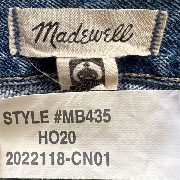 Madewell Jeans The Perfect Vintage in Calabria Wash: Ripped Edition 26 - Image 9
