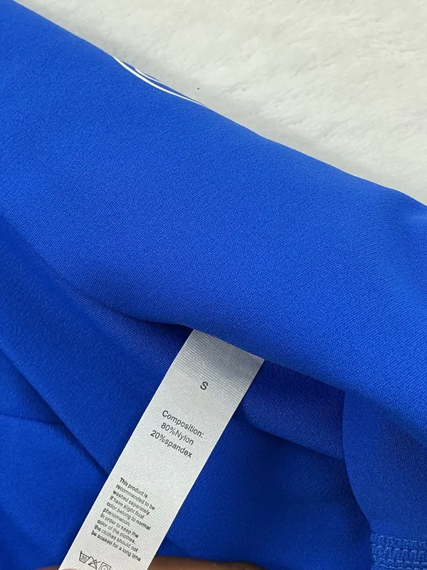 Allure High-Waist Bike Shorts in Cobalt Blue 955 - Image 5