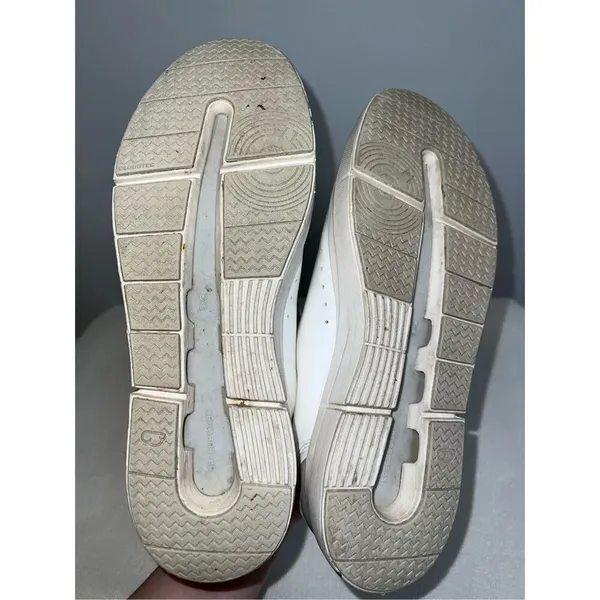On Cloud The Roger Advantage Womens Size 8.5 White Leather Sneakers - Image 7