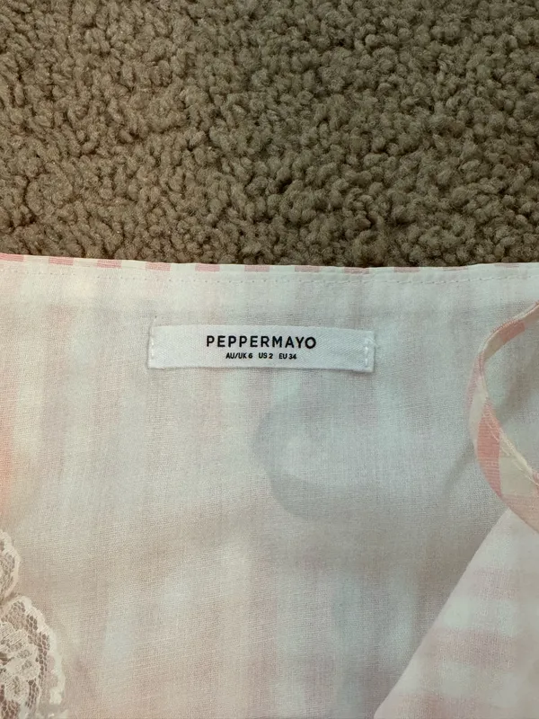Peppermayo Pink Mini Dress - Image 3