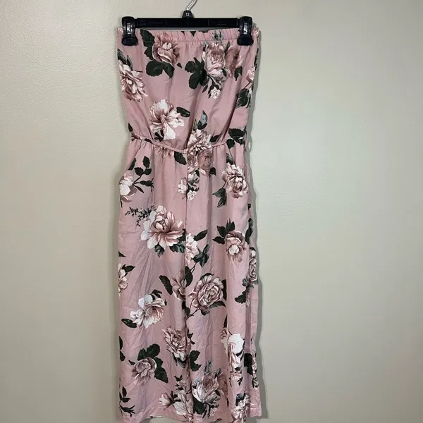 Purple snow strapless jumpsuit small‎ - Image 3