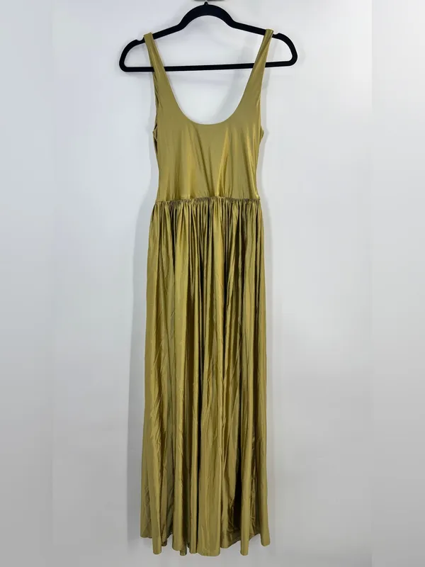 Anthropologie Delfi Collective Delfi Oriana Maxi Dress in Olive - Image 7