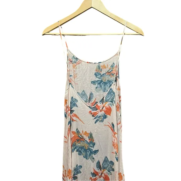 Free People Intimately Star Chasing Slip Maxi Dress in Hibiscus Combo‎ - Image 14