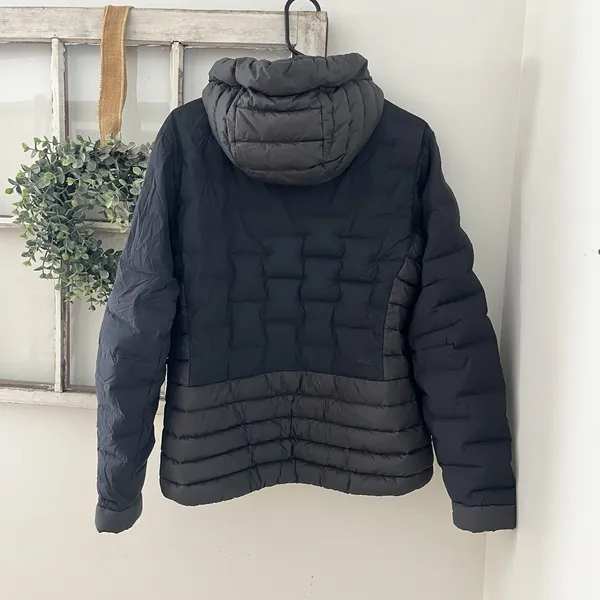 Mountain‎ Hardwear Stretch Duck Down Hoodie Puffer Jacket Black Ultralight M - Image 8