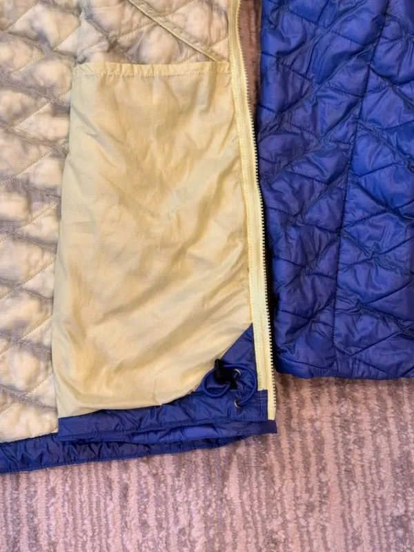 The North Face women's XL blue Thermoball quilted puffer coat MSRP $250. - Image 8