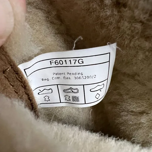 Ugg Daney Suede Wool Lined Lace Up Zipper Back Boots 1017507 Women’s 5.5 - Image 7