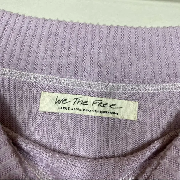 Free People Cha Cha Brushed Knit Stripe Balloon Sleeve Top - Image 10