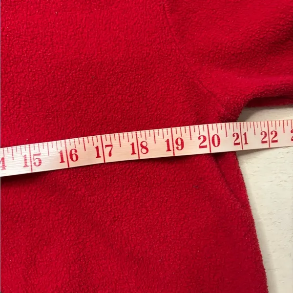 Vintage Disney Winnie the POOH Tigger Fleece Pullover Sweatshirt Size Large Red - Image 5