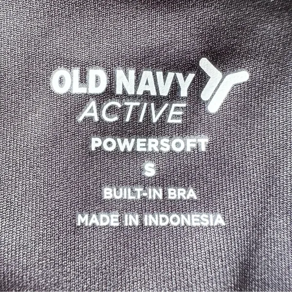 🆕Old Navy Active Black PowerSoft Square Neck Athletic Dress - Image 9