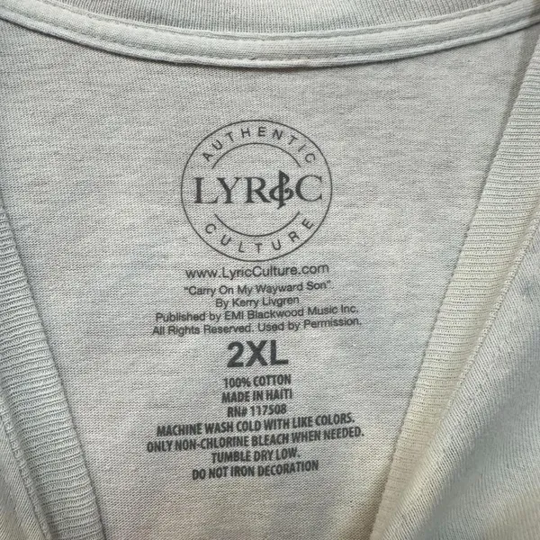 Kansas Carry On My Wayword Son Lyrircs Tie Dye Tshirt 2xl - Image 4