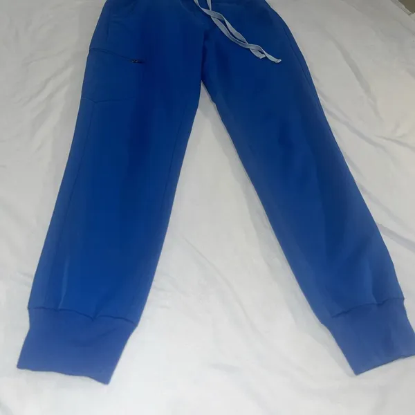 Figs Technical Collection Hospital Scrubs Pants (Women's X-Small) Blue XS Jogger - Image 2