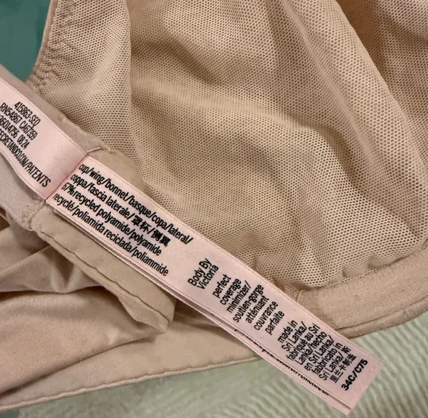 Victorias Secret Perfect Coverage Minimizer Bra 34C - Image 4