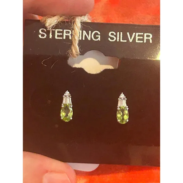 925 sterling silver earrings c60 - Image 2