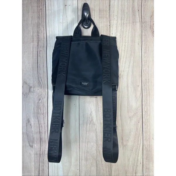 NWT - BOTKIER Women's 'TRIGGER MINI' Black Nylon/1Leather BACKPACK - O/S - Image 4