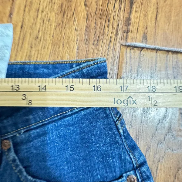 Signature by Levi Strauss & Co Womens Bootcut Jeans Sz 16 Short Medium Wash Blue - Image 3