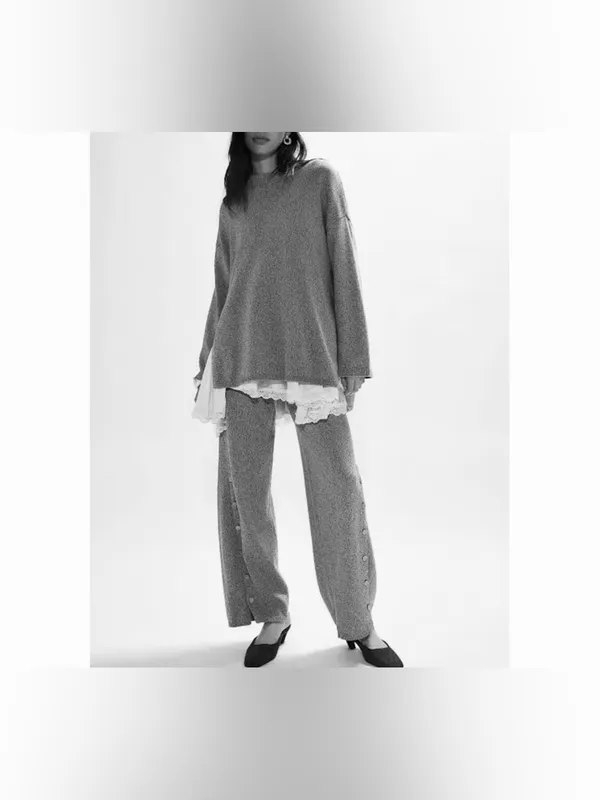 NWT Free People Free-Est Button Up Sweater Set - Blue Sea Combo - XS - Image 7